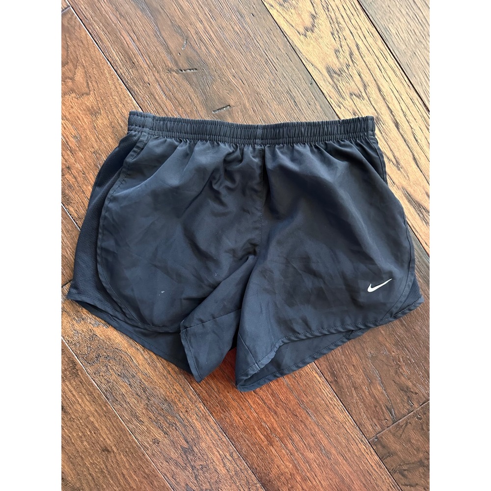 Nike Dri-FIT Kids Running Shorts Black Size Youth Large Athletic Gym Training